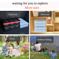 Collapsible crate foldable plastic storage sundries boxes